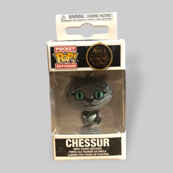 Funko Pocket Pop! Keychain Disney Alice in Wonderland Chessur Cat Mini Figure - Picture 3 of 4